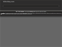 Tablet Screenshot of killerbbq.com